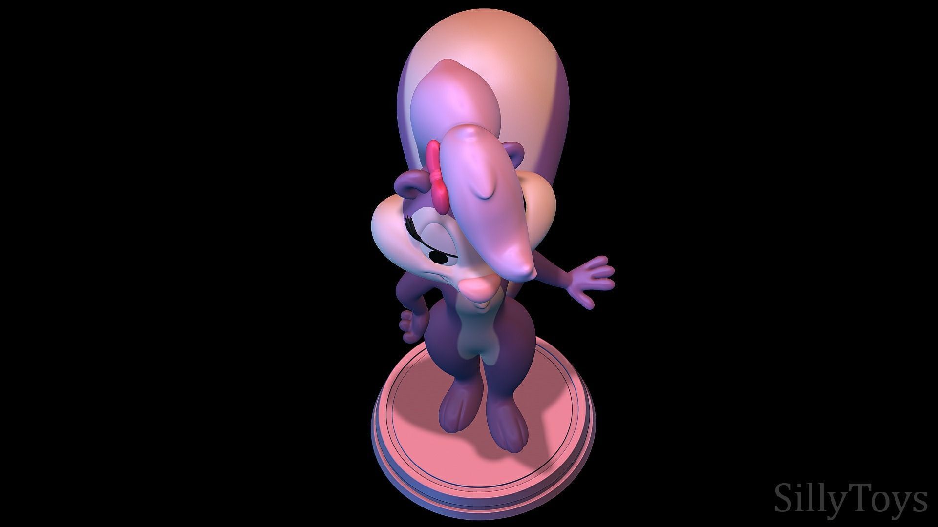 Fifi La Fume Tiny Toons Adventures 3D print model_7