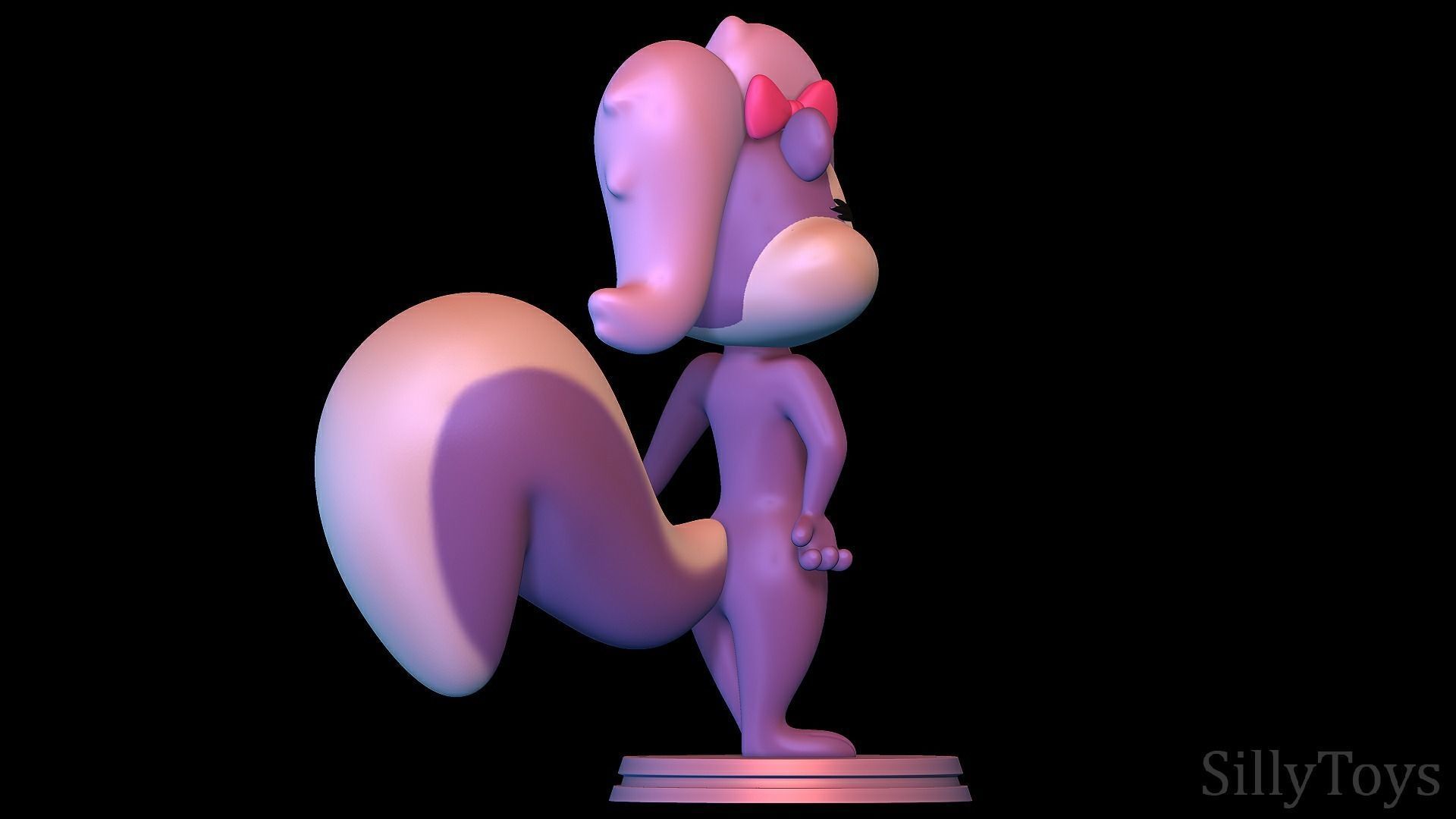 Fifi La Fume Tiny Toons Adventures 3D print model_4