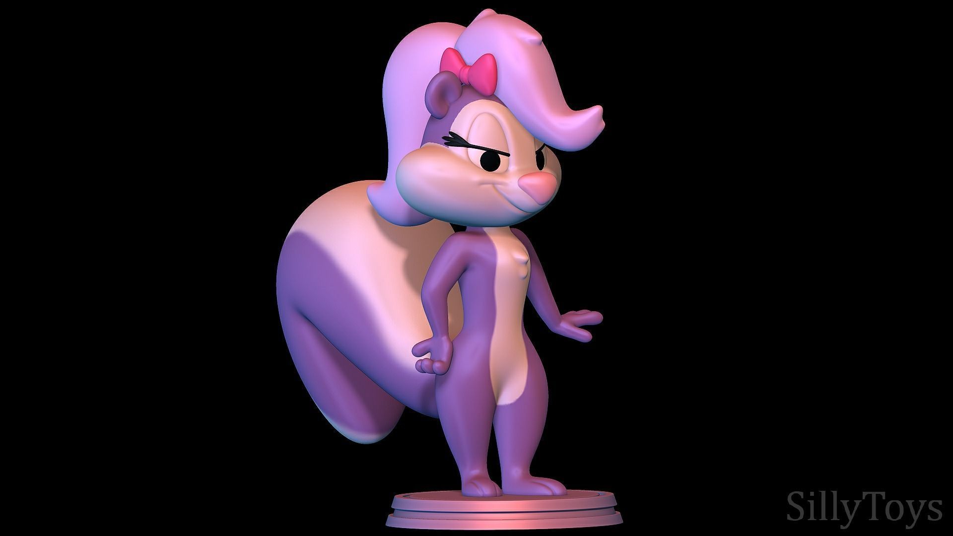 Fifi La Fume Tiny Toons Adventures 3D print model_6