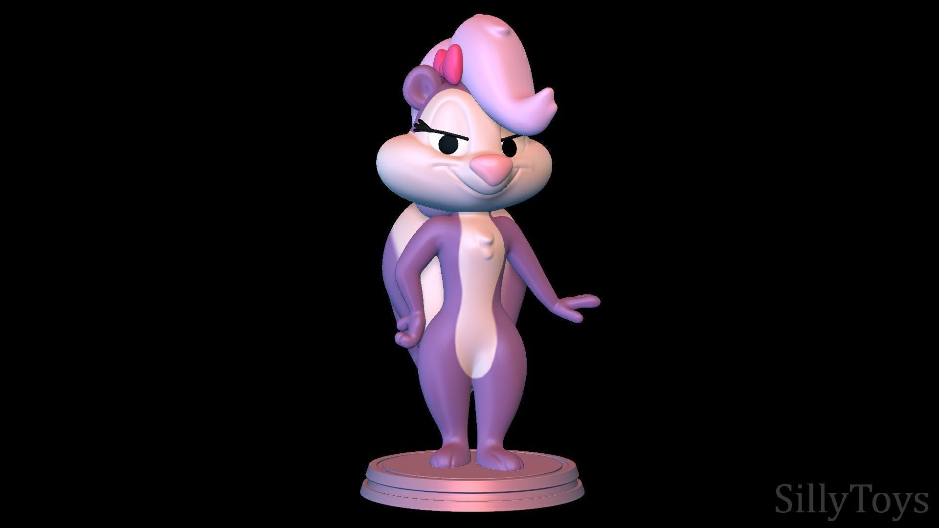 Fifi La Fume Tiny Toons Adventures 3D print model_8