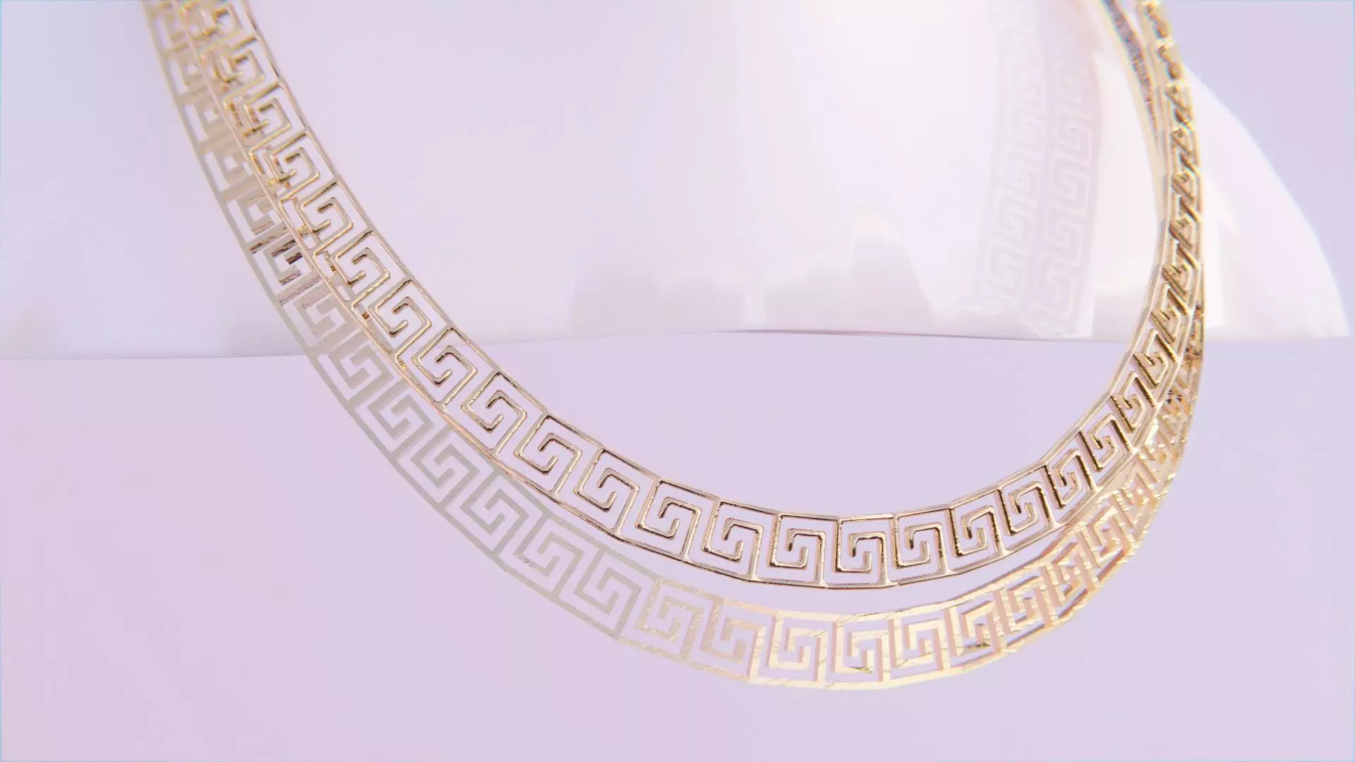 Greek Chain 5 Low-poly 3D model