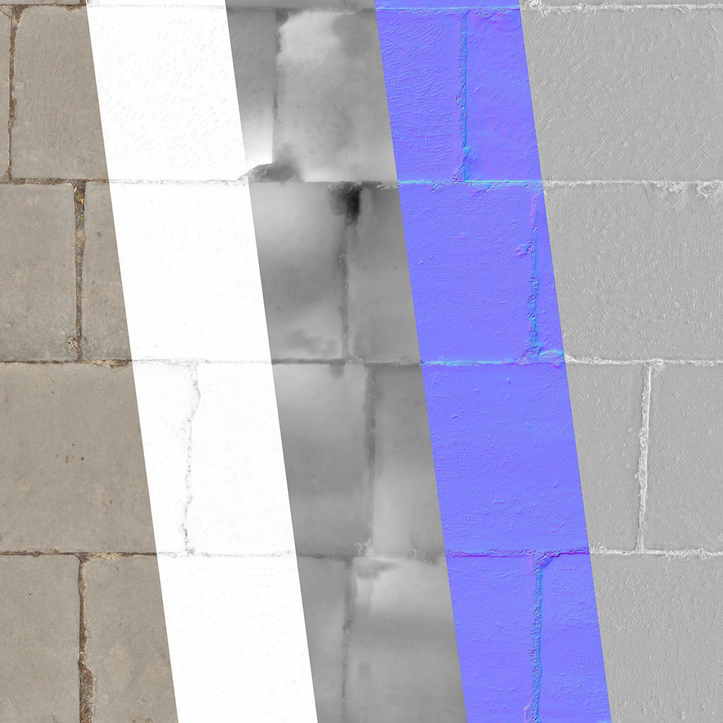 Block Paving 08 - Photogrammetry based Environment Texture  Texture_3