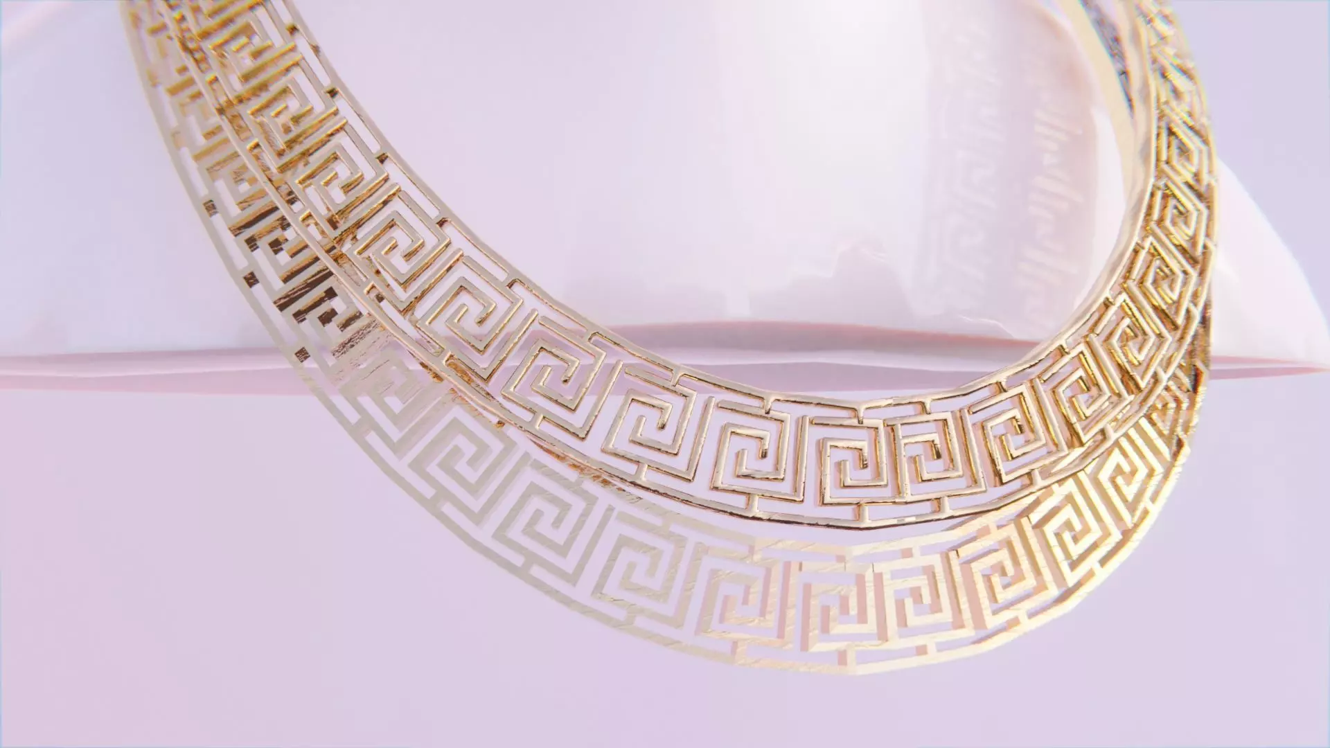 Greek Chain 3 Low-poly 3D model