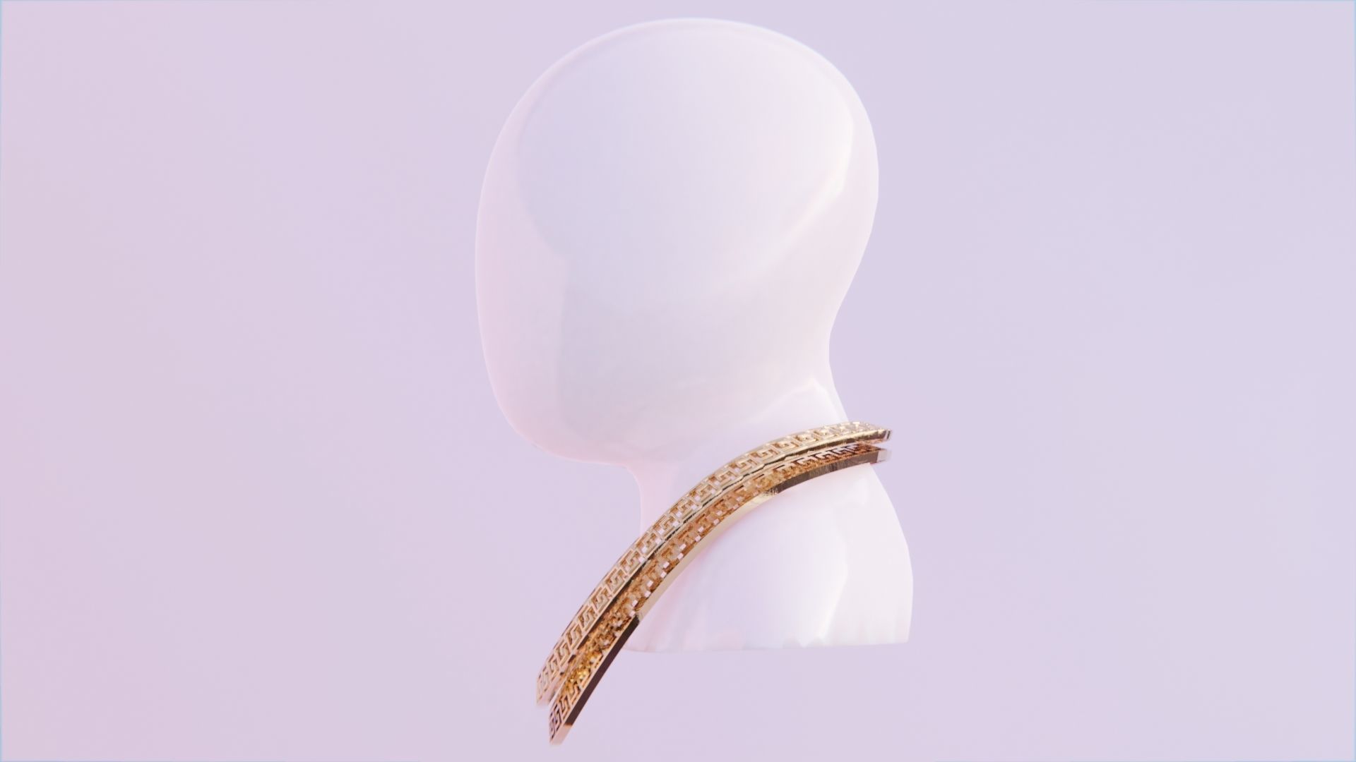 Greek Chain 2 Low-poly 3D model_3