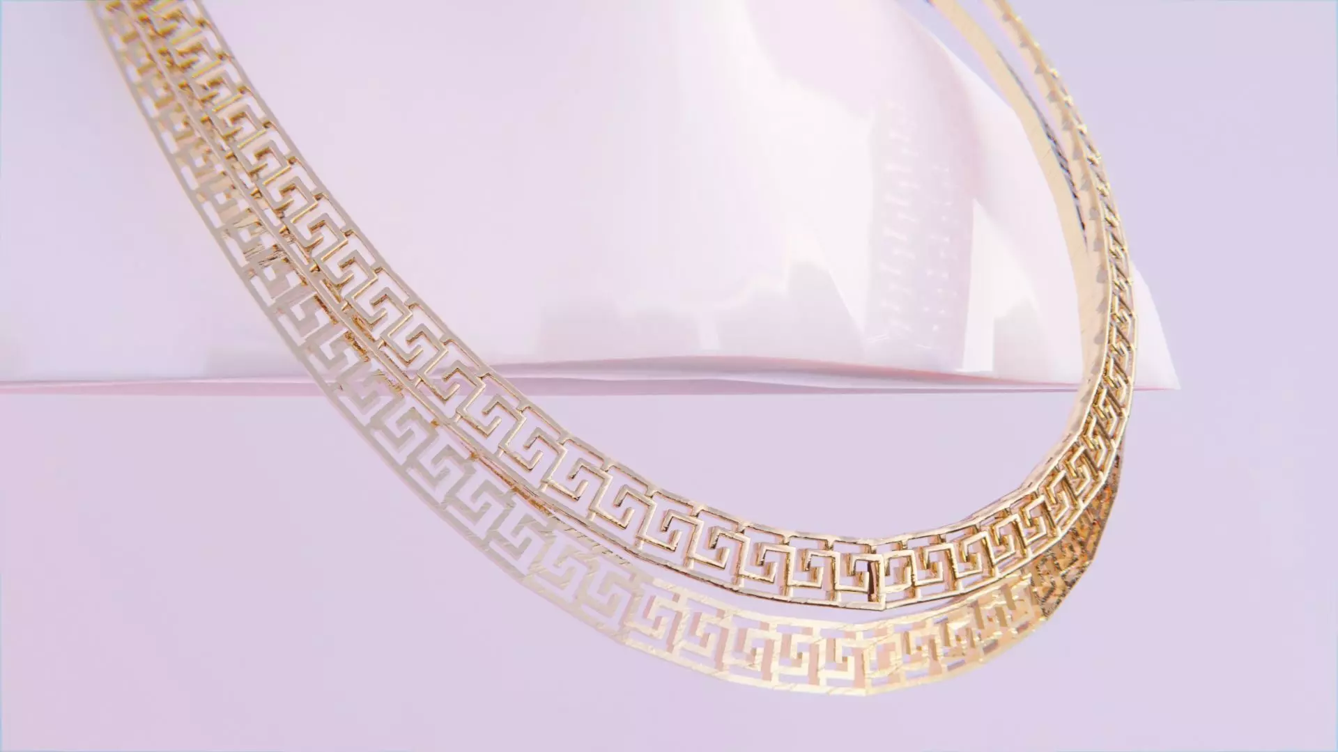 Greek Chain 1 Low-poly 3D model
