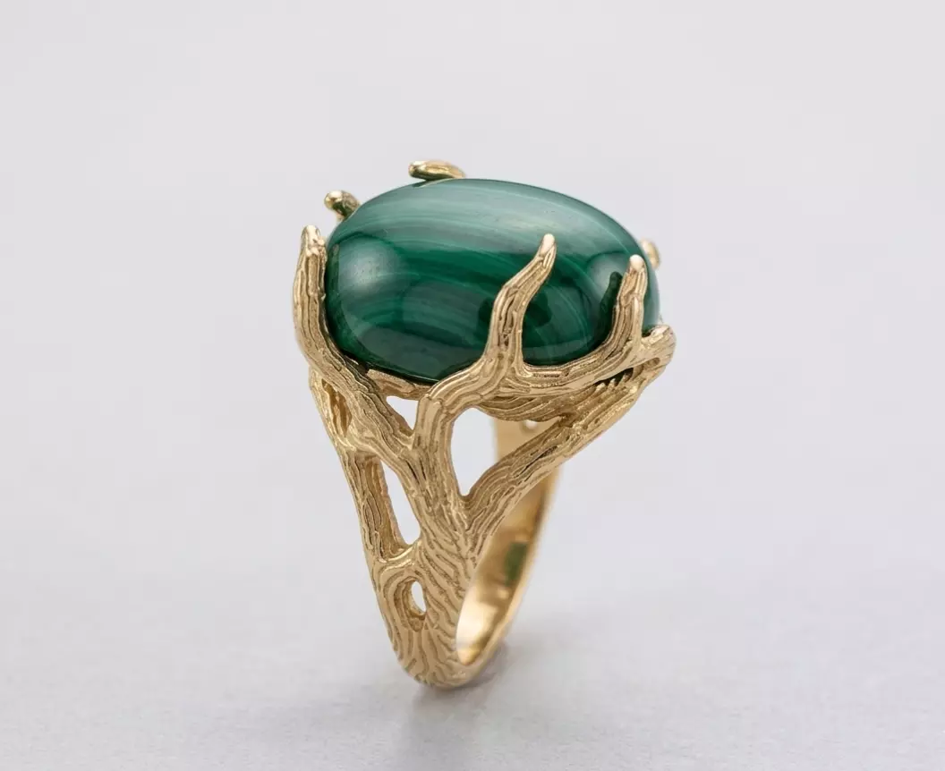 ring texture wood 3D print model