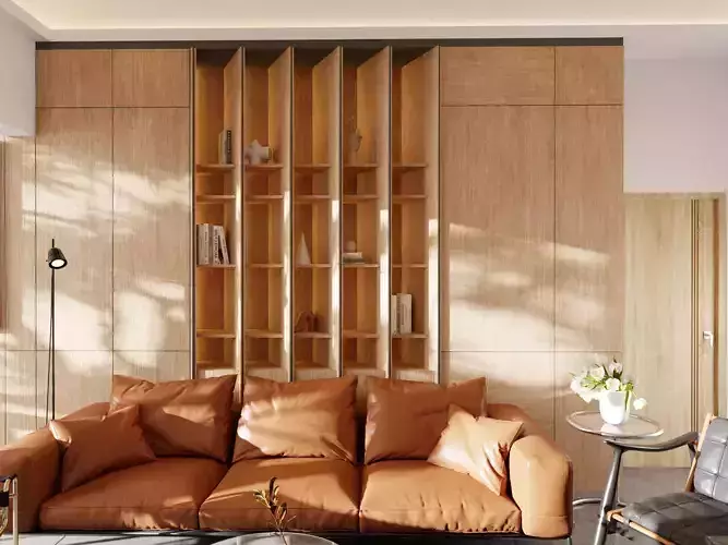 Apartment modern living room