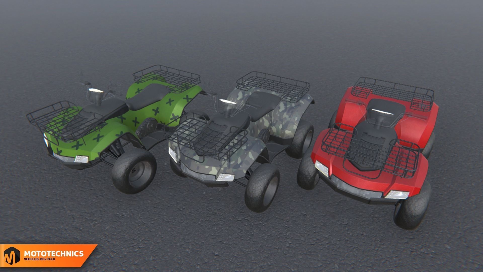 Mototechnics - vehicles big pack 3D model_8