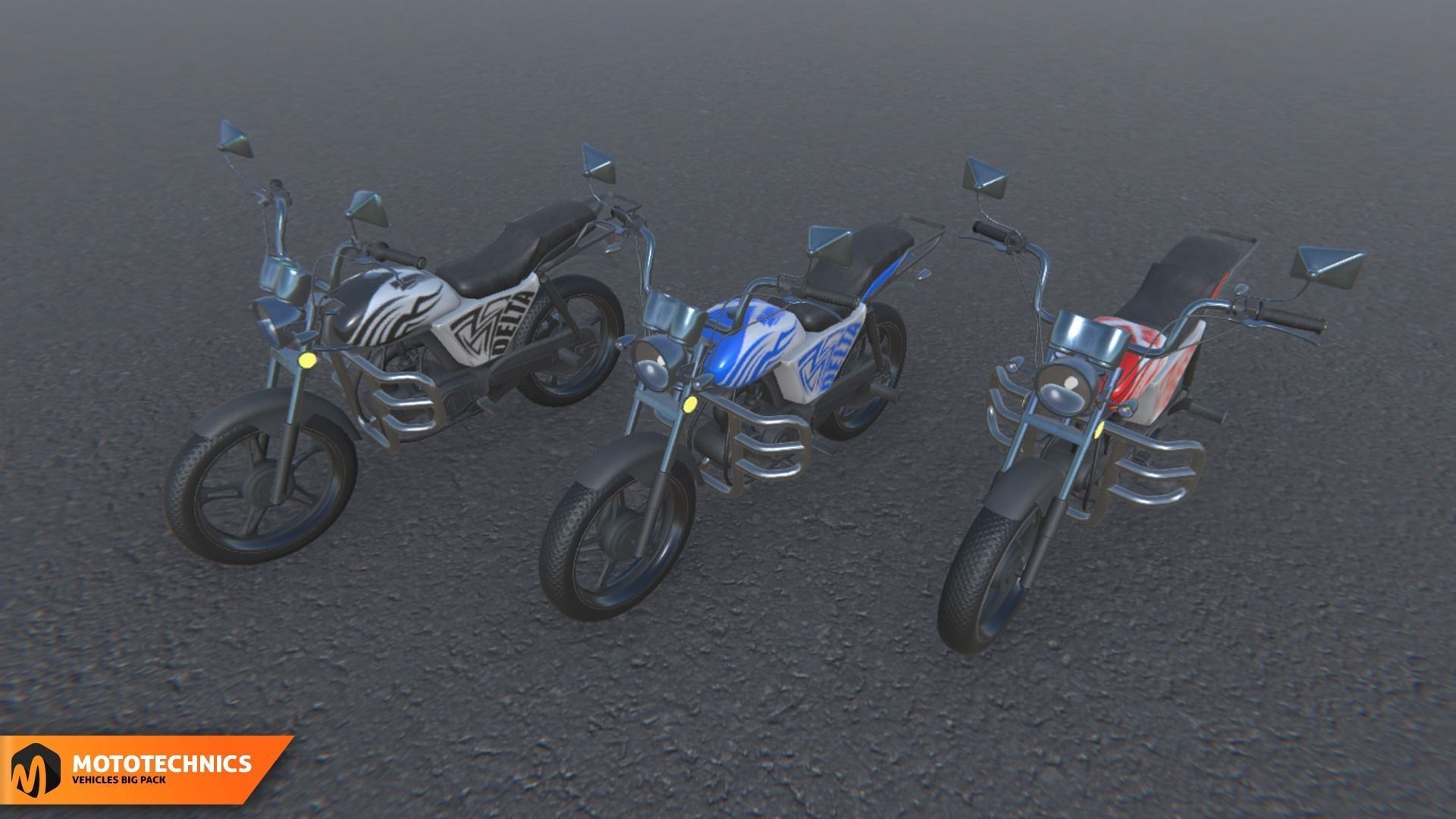 Mototechnics - vehicles big pack 3D model_12