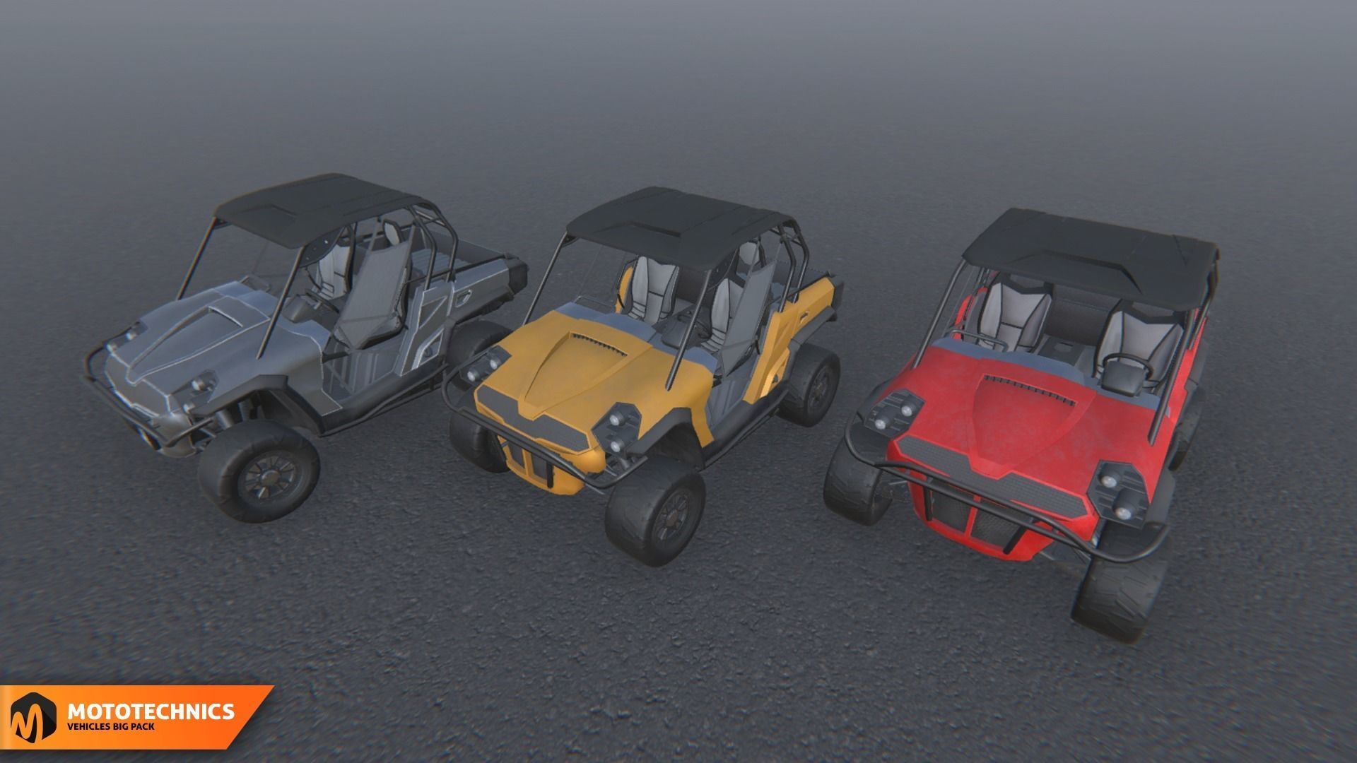 Mototechnics - vehicles big pack 3D model_10