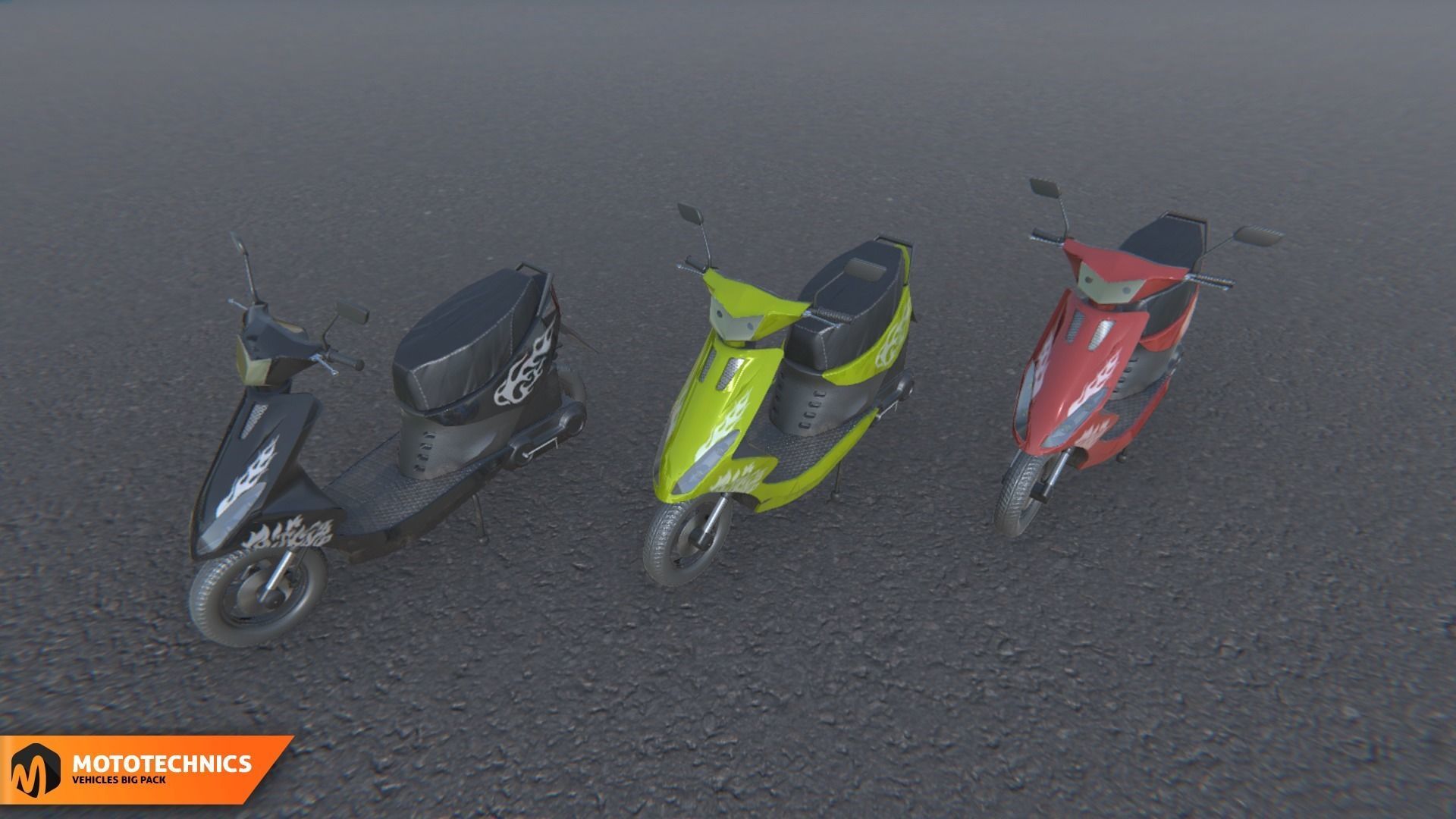 Mototechnics - vehicles big pack 3D model_6