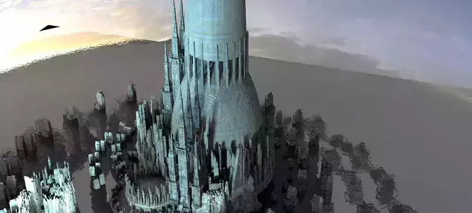frozen queens Palace Towers  Kit bash 