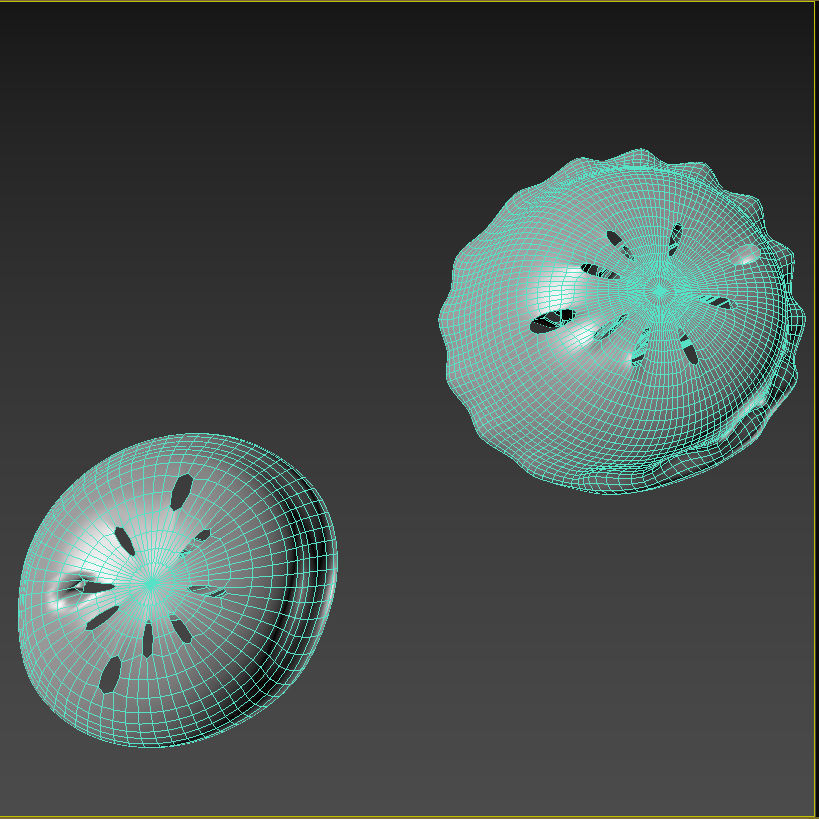 Jellyfish two 3D model_9