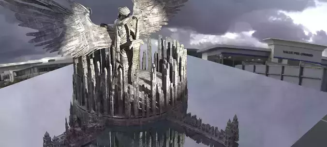 Angel Walled City kit bash