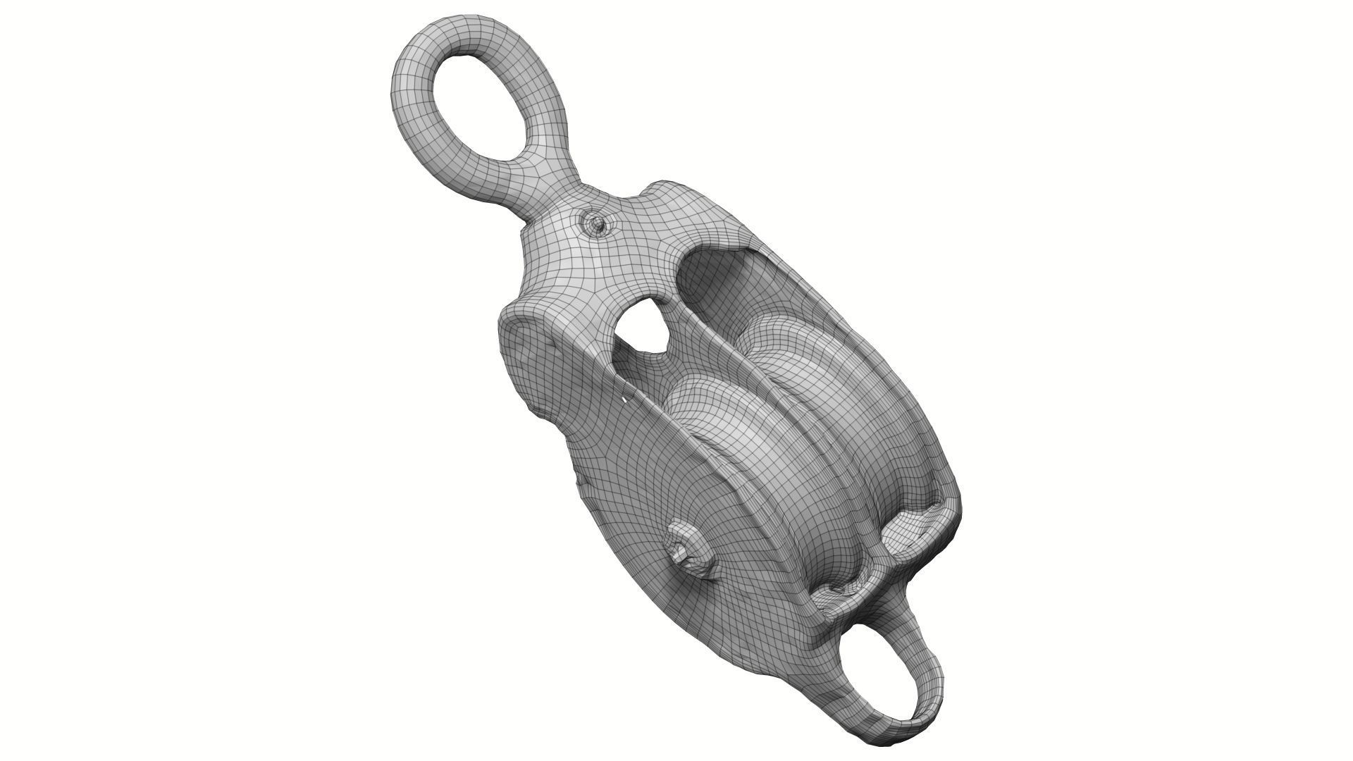 Old Belt Pulley Raw ScannedRusty Pulley Raw Scanned 3D model_7