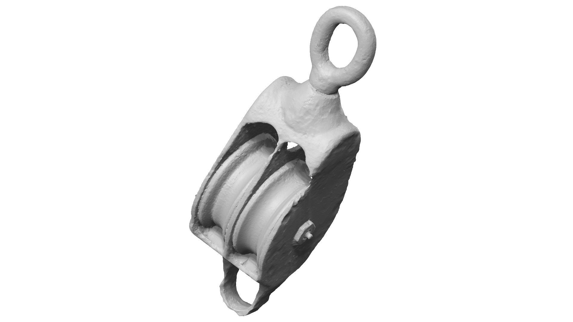 Old Belt Pulley Raw ScannedRusty Pulley Raw Scanned 3D model_10