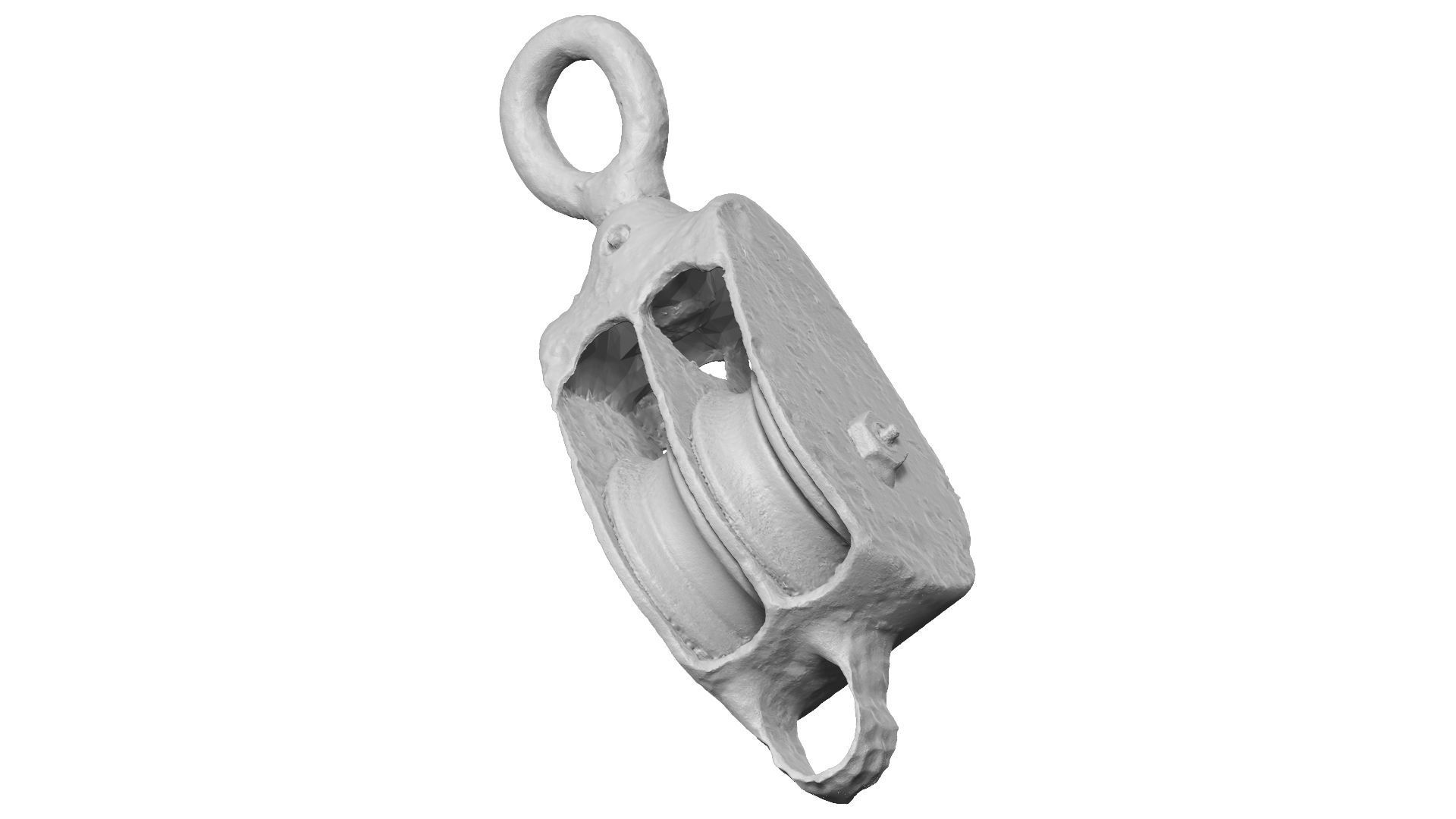 Old Belt Pulley Raw ScannedRusty Pulley Raw Scanned 3D model_13