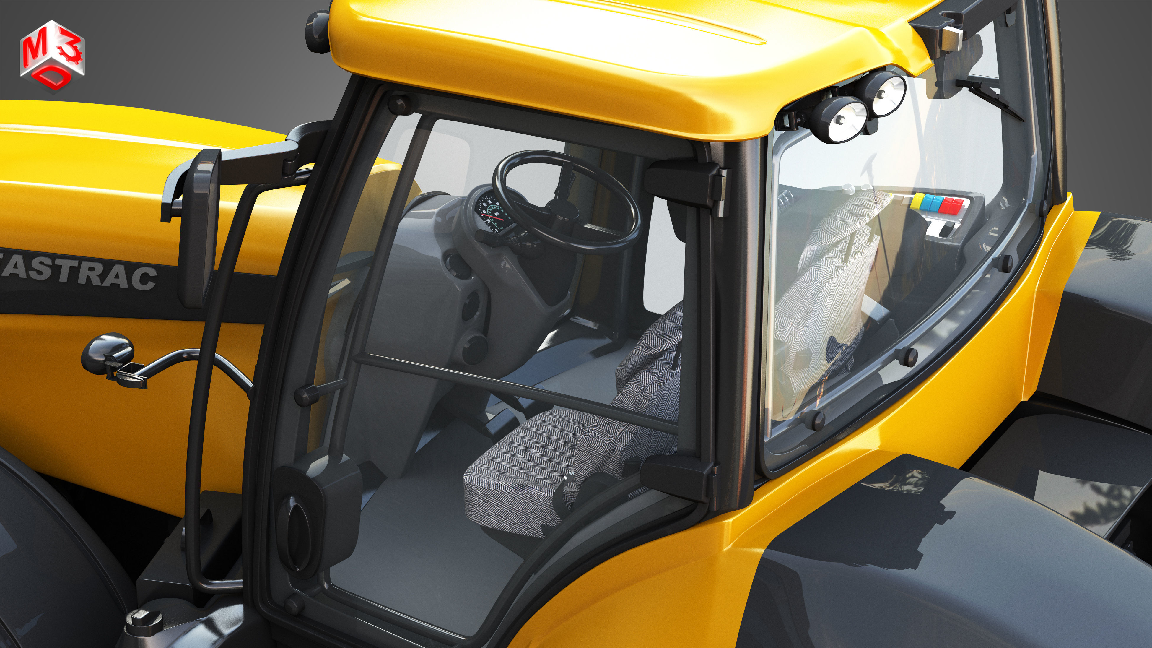 JCB Fastrac 8000 Tractor 3D model_11