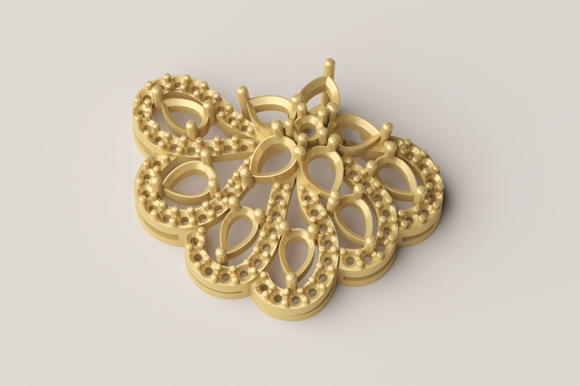 Pendant P 003 3D print model_5