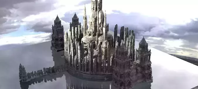 Sci-Fi Wizards City 2 Kit bash