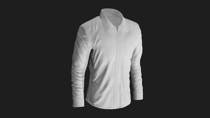 Shirt Low-poly 3D model