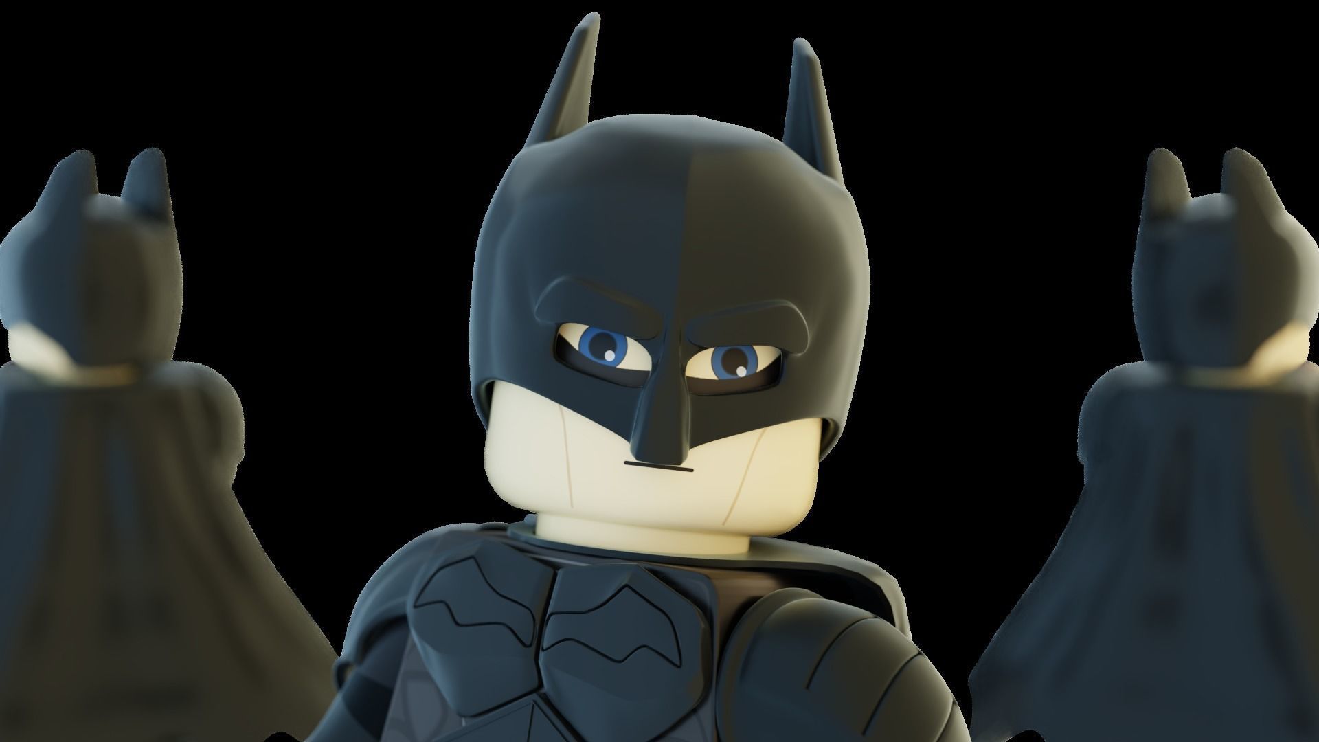 Lego Batman with new Bike  3D model_28