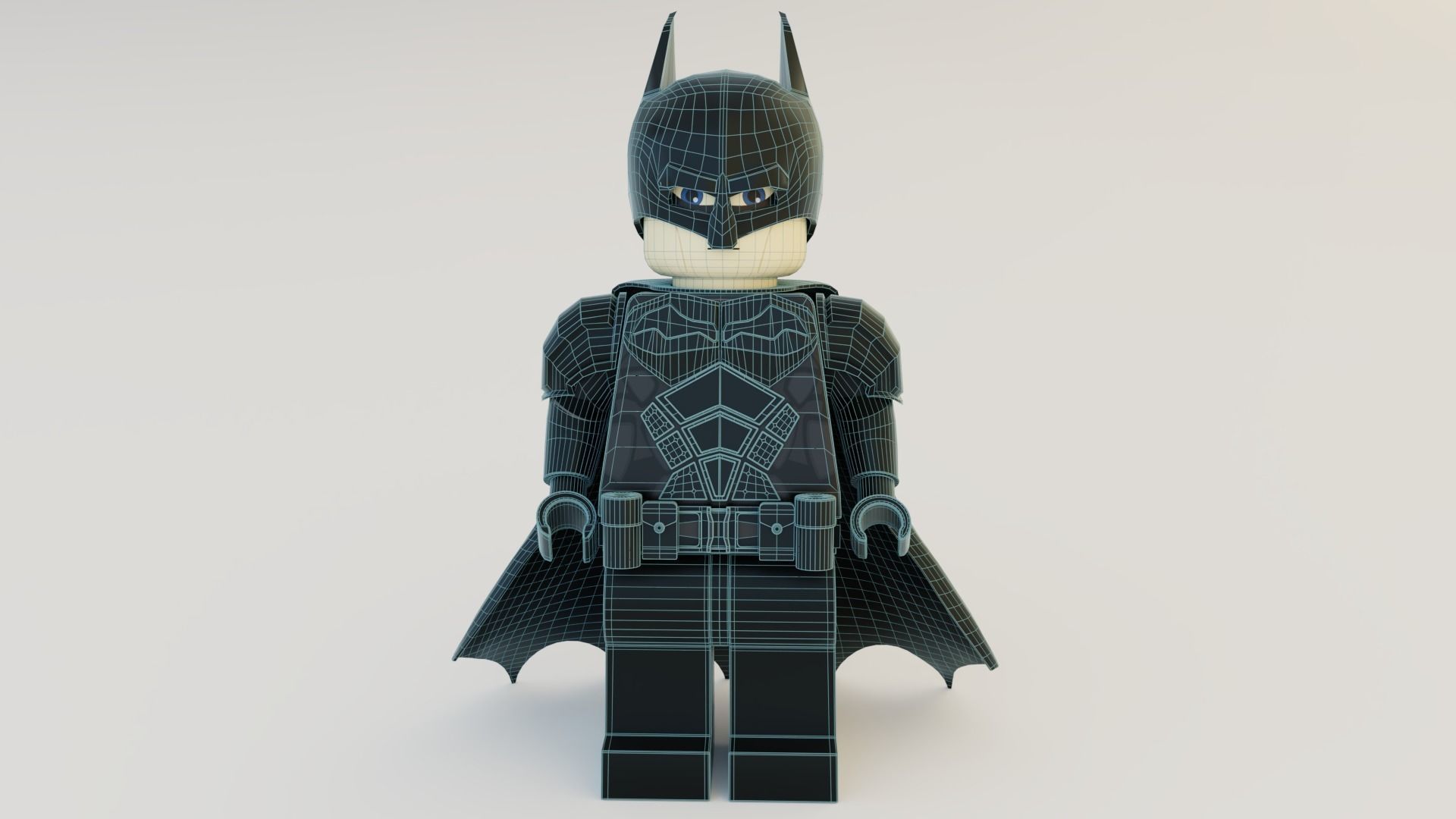 Lego Batman with new Bike  3D model_29