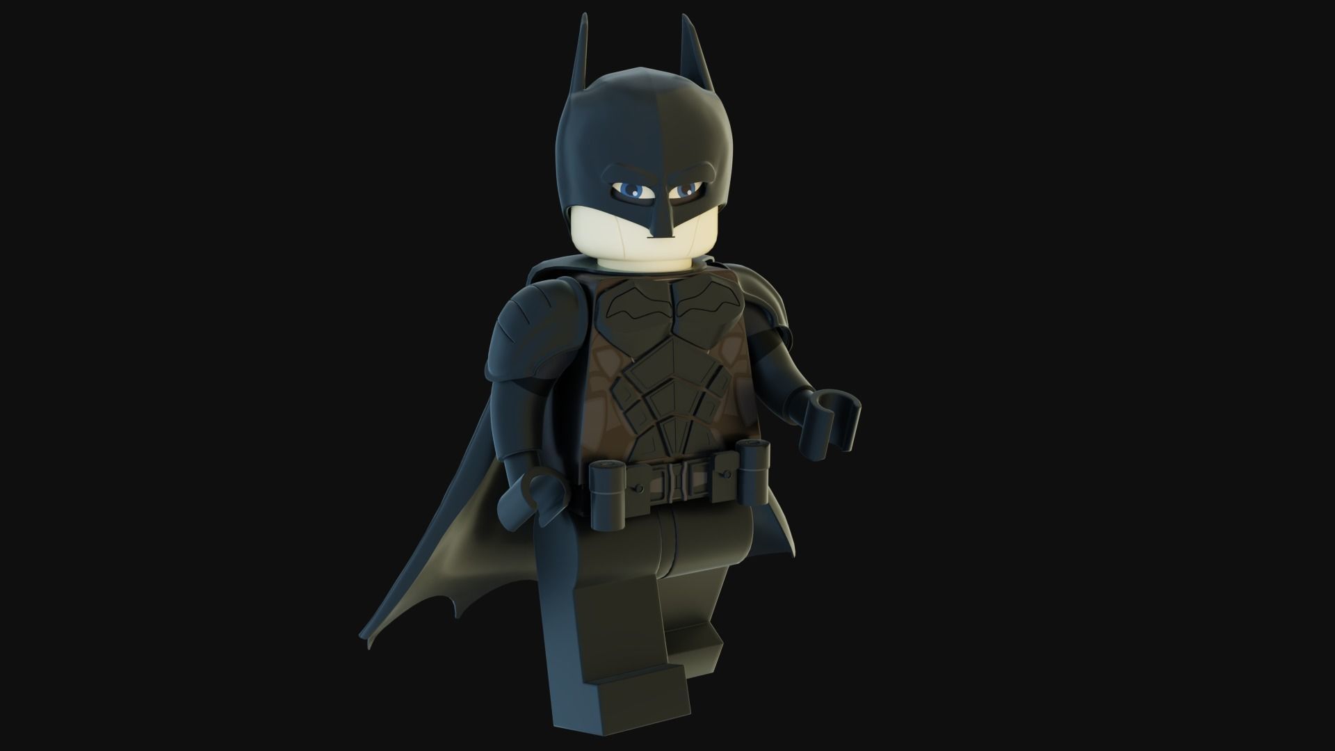 Lego Batman with new Bike  3D model_22