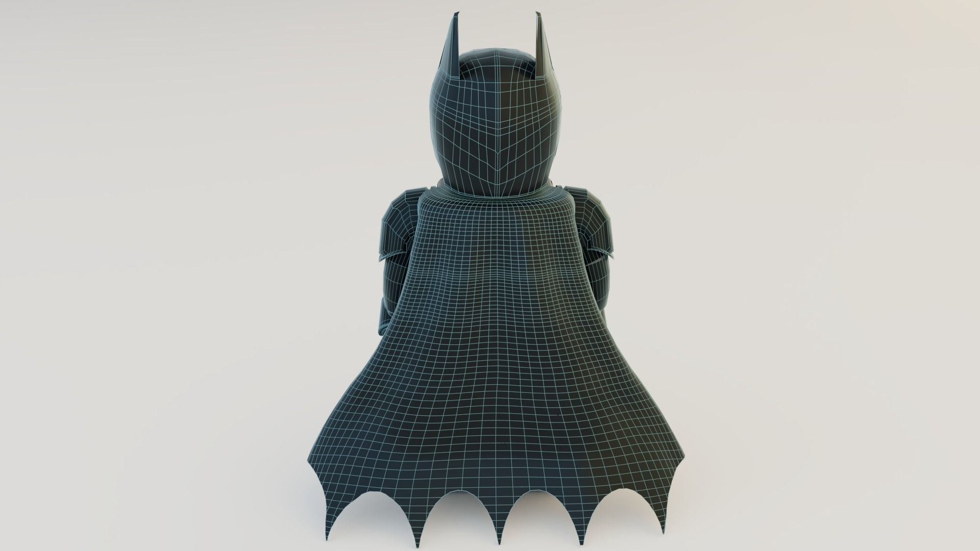 Lego Batman with new Bike  3D model_32