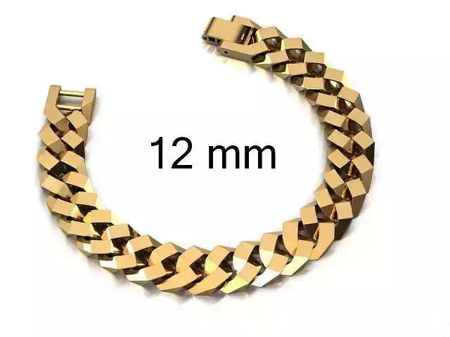 12 MM MIAMI CUBAN FOR BRACELET OR NECKLACE