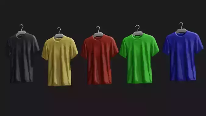 Coloured Hanged t shirt