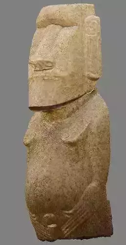 Moai Figurine