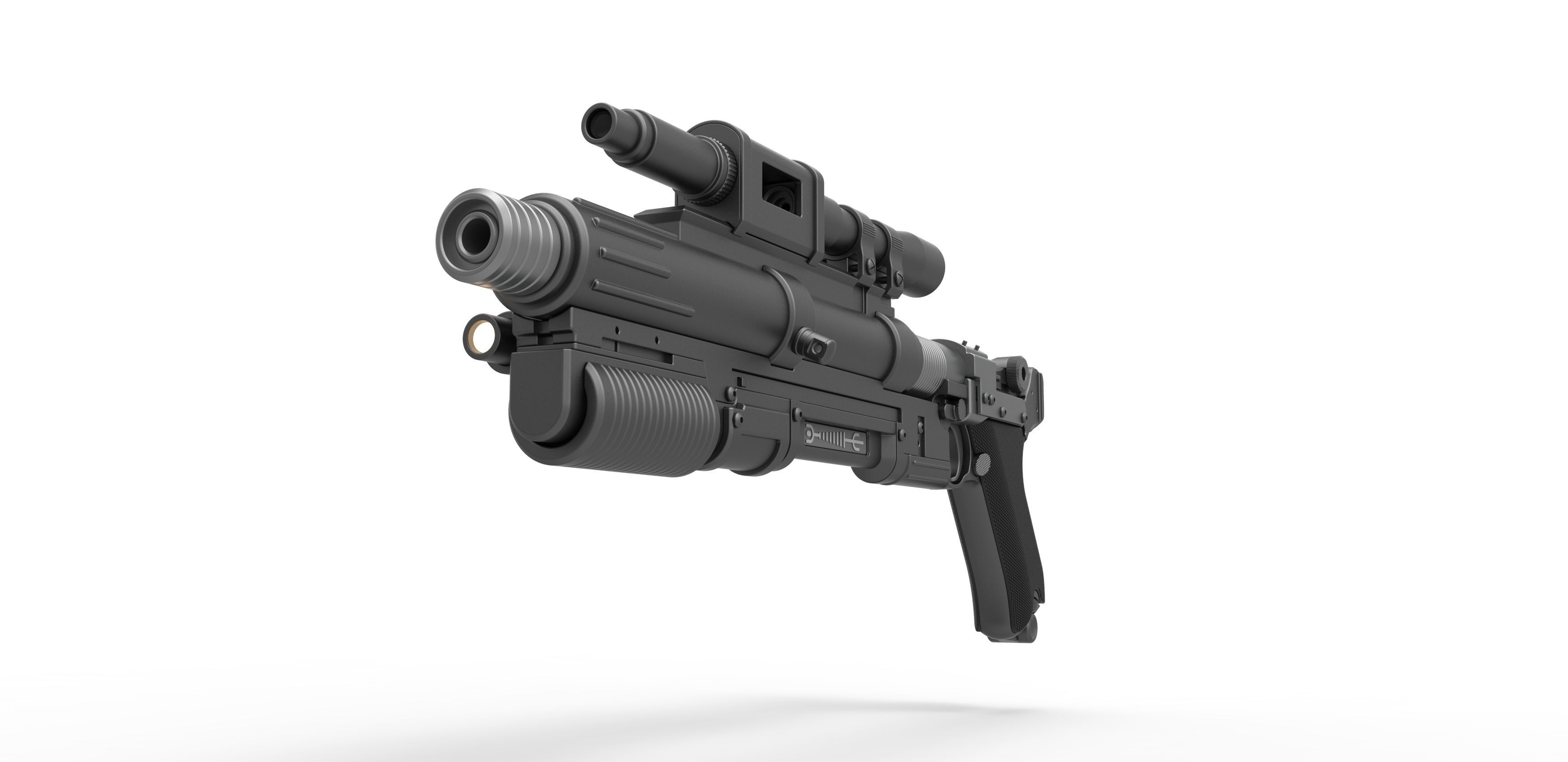 Blaster A-180 from Star Wars 3D model_4