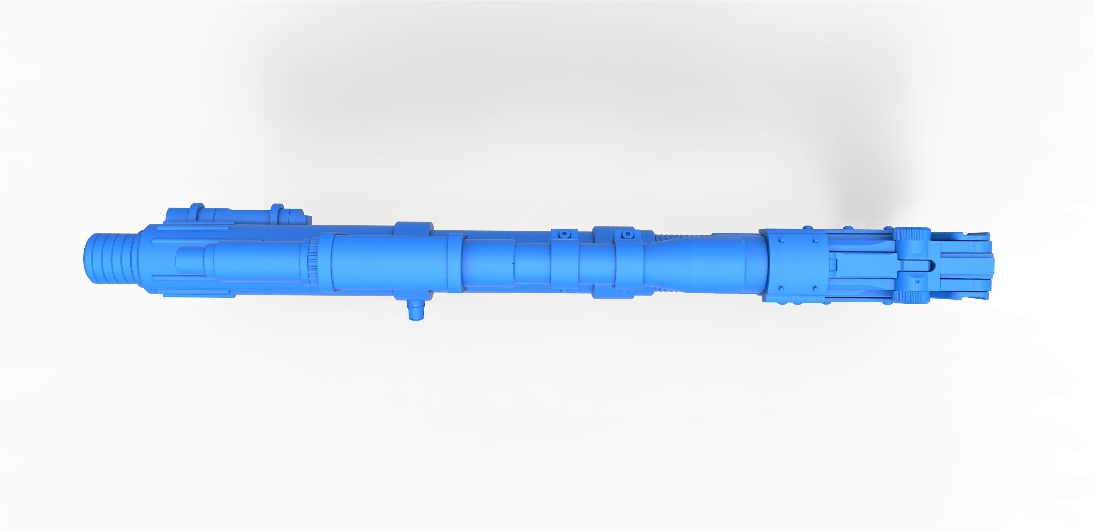 Blaster A-180 from Star Wars 3D model_22