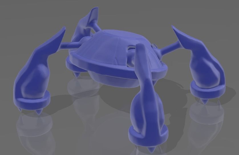 Pokemon Metagross 3D model  3D print model_3