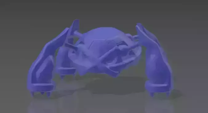 Pokemon Metagross 3D model  3D print model