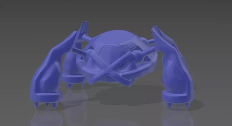 Pokemon Metagross 3D model  3D print model_0