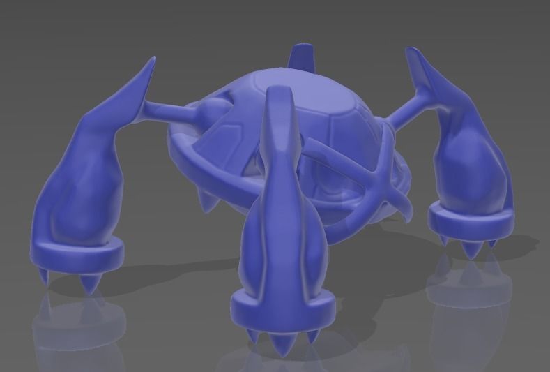 Pokemon Metagross 3D model  3D print model_2