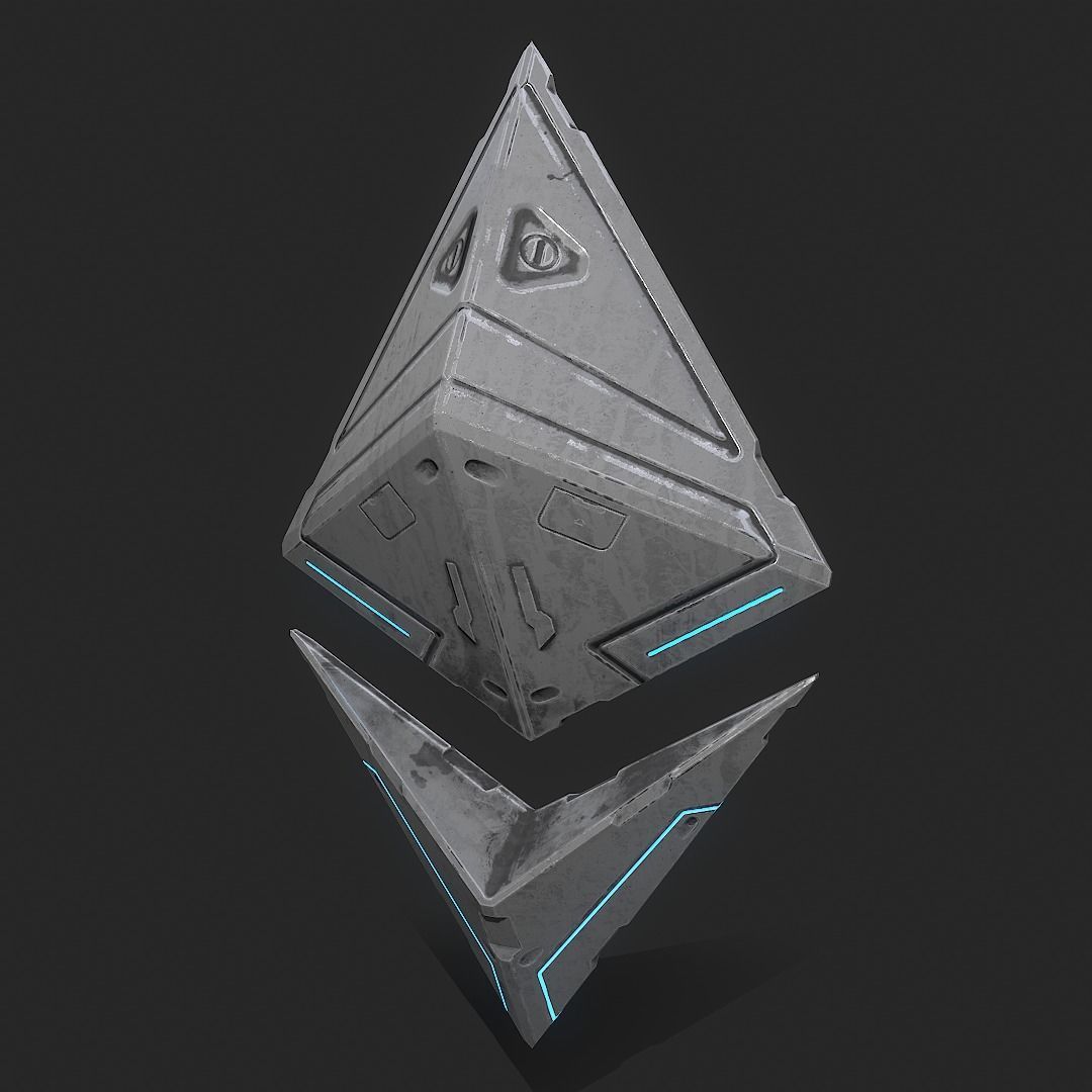 Hardsurface Eth Pbr Low-poly 3D model_7