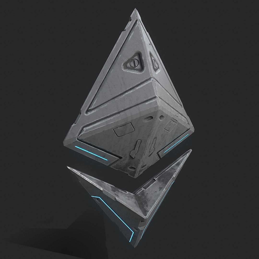 Hardsurface Eth Pbr Low-poly 3D model_5