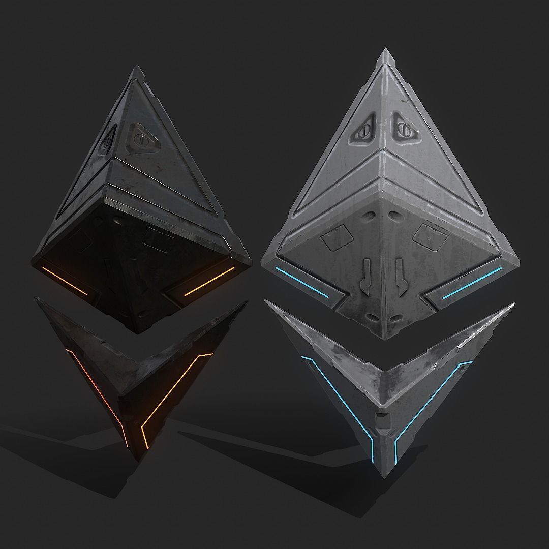Hardsurface Eth Pbr Low-poly 3D model_8