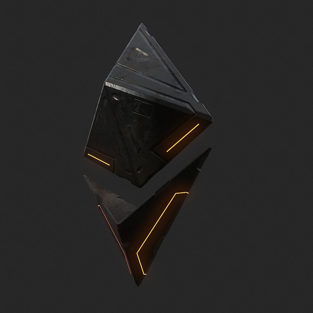 Hardsurface Eth Pbr Low-poly 3D model_3