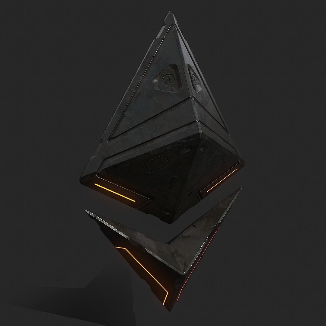 Hardsurface Eth Pbr Low-poly 3D model_4