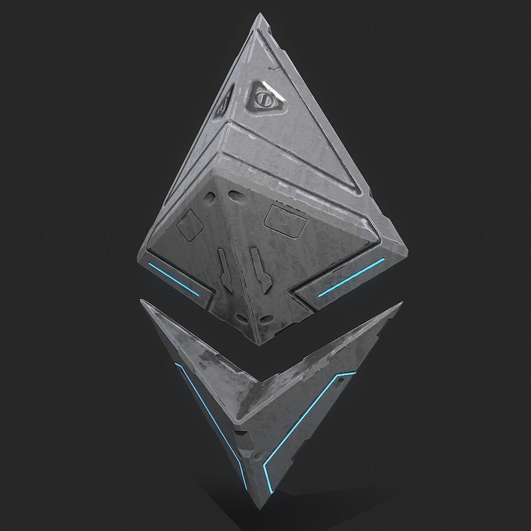 Hardsurface Eth Pbr Low-poly 3D model_6