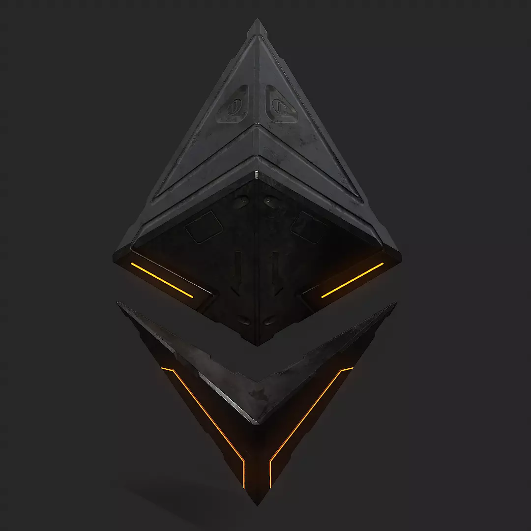 Hardsurface Eth Pbr Low-poly 3D model_0