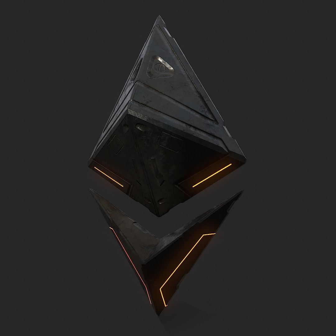 Hardsurface Eth Pbr Low-poly 3D model_2