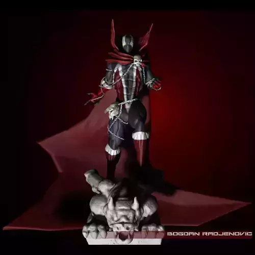 Spawn Gargoyle statue