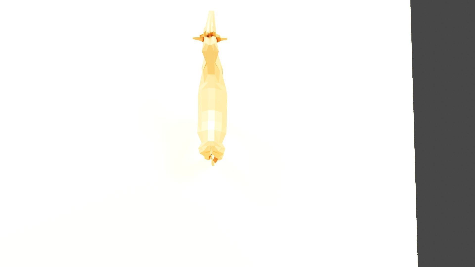 Giraffe Free low-poly 3D model_3