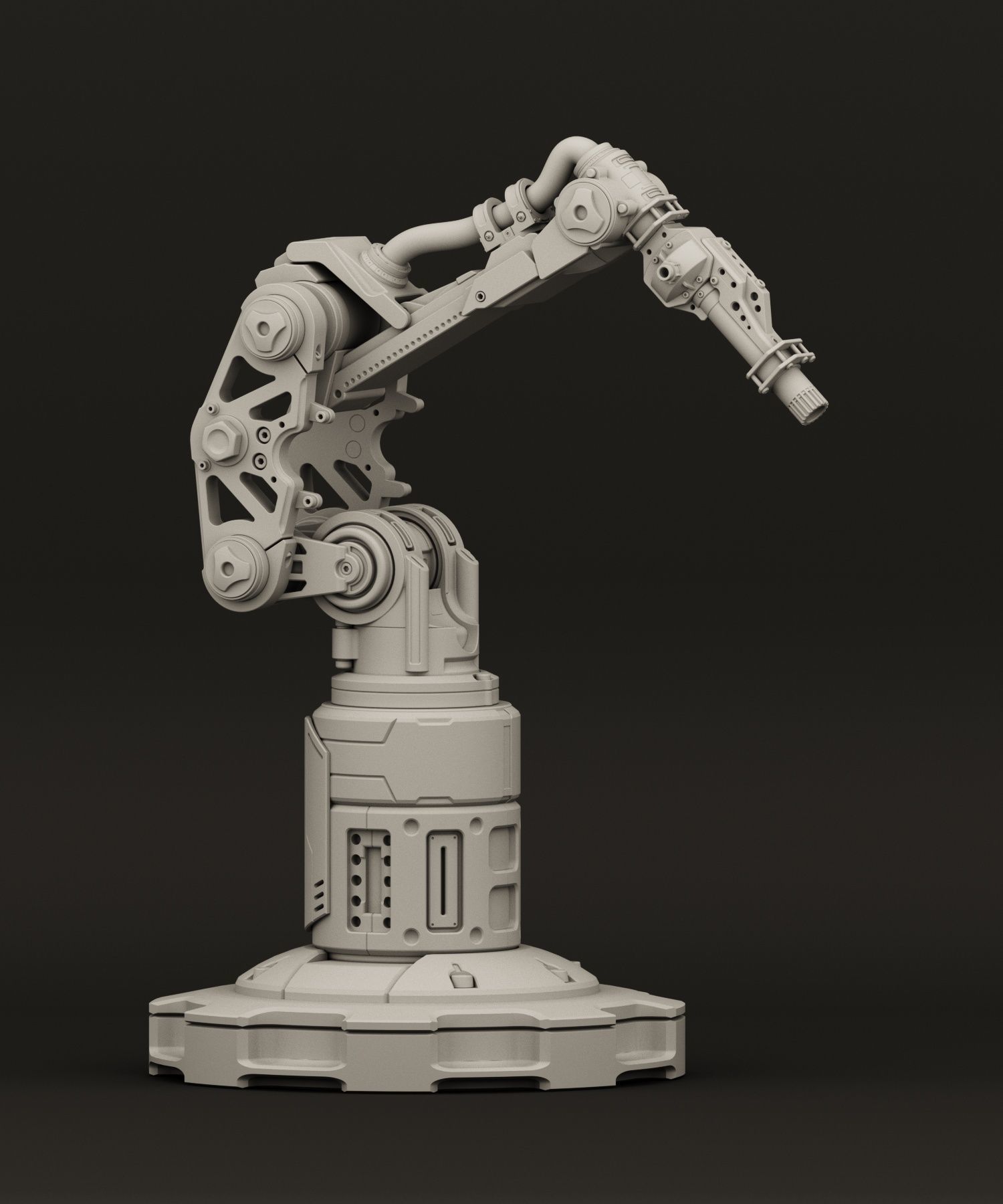 Arm robot 3dprint 3D print model