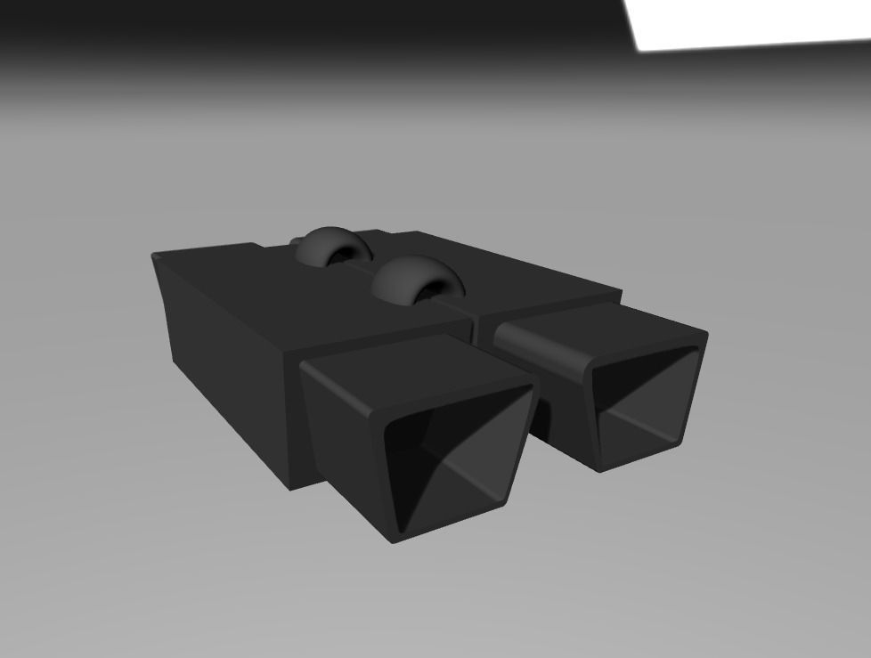 Binocu-lenses box Free 3D model_1